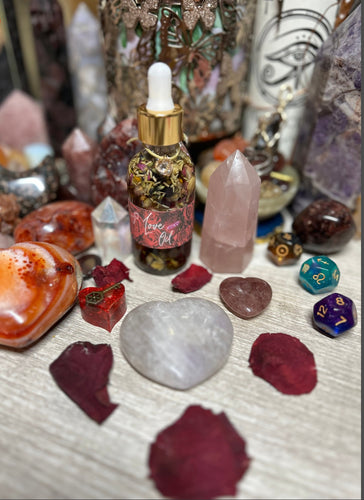 Love Oil | Attraction | Soulmate | Twin Flame | Romance | Divine Connection | Come to Me | Magick | Lovers