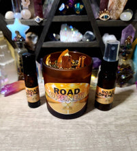 Load image into Gallery viewer, Road Opener Candle, Spray &amp; Roller Oil Set | Remove Blockages, Open Paths, Success, Opportunities, Spiritual Cleansing