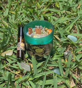 Money Magick Candle, Spray & Roller Oil Set | Abundance, Prosperity & Wealth Blessings Ritual Manifestation