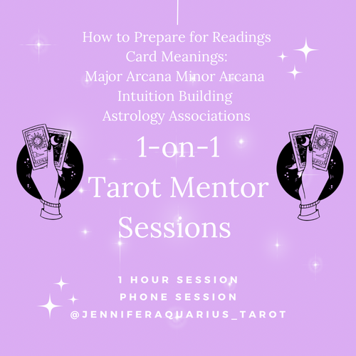 Tarot Mentor 1 Hour Session